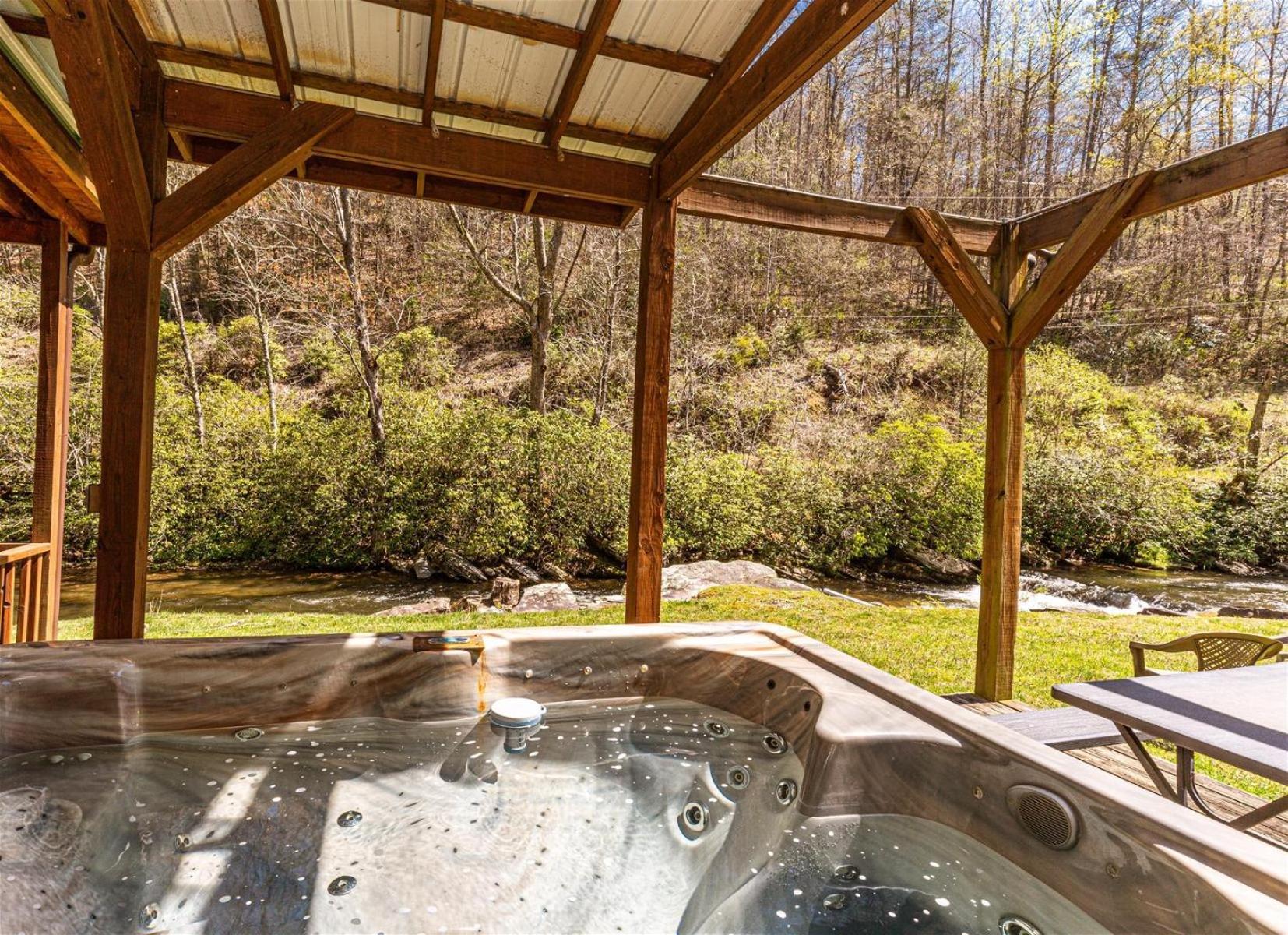 Waterfall Hideaway Брайсън Сити Екстериор снимка